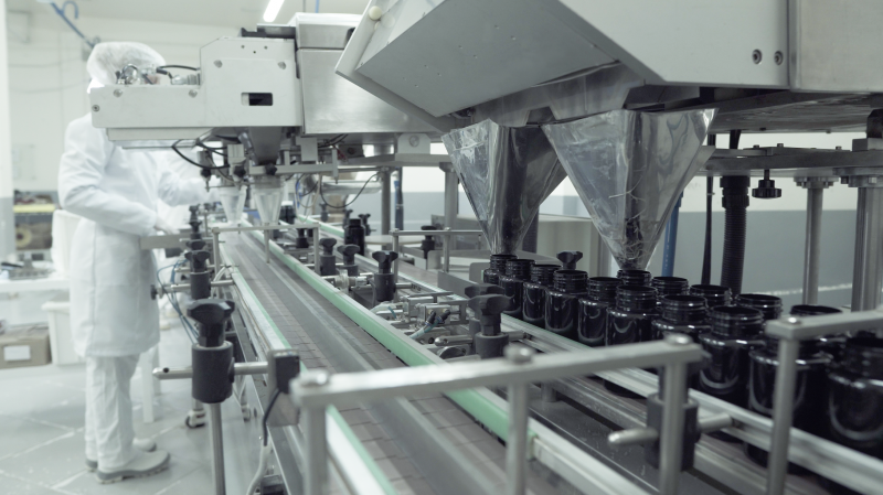 Línea de producción de suplementos Blackyak Labs