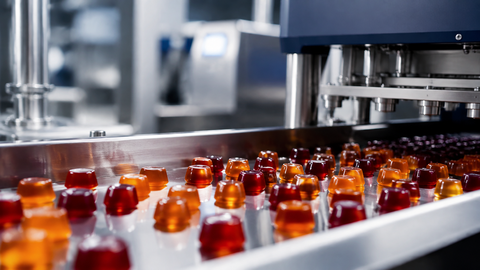Gomitas de suplemento en línea de producción
